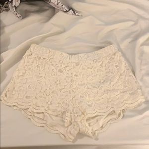 Brandy lace shorts